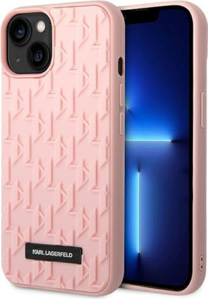 Etui Karl Lagerfeld KLHCP14SRUPKLPP Apple iPhone 14 hardcase różowy/pink 3D