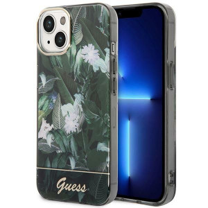 Etui Guess GUHCP14SHGJGHA Apple iPhone 14 zielony/green hardcase Jungle Col
