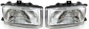 Vw Caddy Polo Reflektor Lampy Przednie Komplet