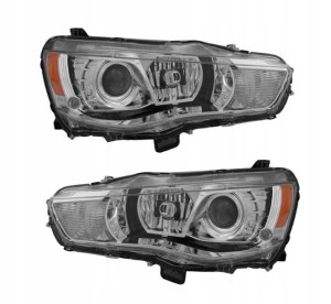 Mitsubishi Outlander Reflektory Lampy Przednie