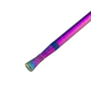 Frez Diamentowy tęczowy grzybek mini unicorn do skórek nr 8