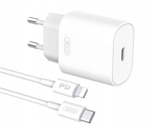 Szybka Ładowarka 25W Do iPhone + Kabel Lightning