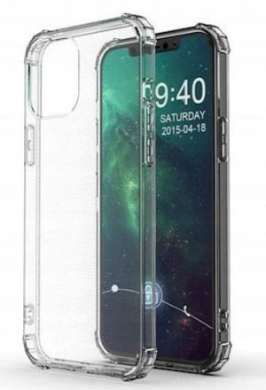 Etui Anti-Shock Apple iPhone 12 Pro Max Bezbarwne