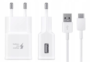 Samsung Oryginalna Ładowarka Fast Charge + Kabel C