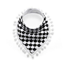 3W1 Śliniak Apaszka Bandana Falbanka