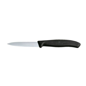 Nóż do warzyw i owoców Victorinox 6.7603 (gładki, 8 cm, czarny)