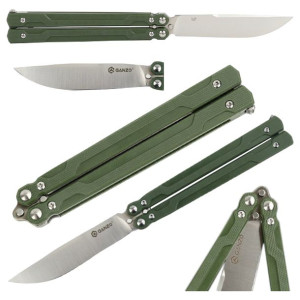 Nóż składany Ganzo Firebird G766-GR motylek
