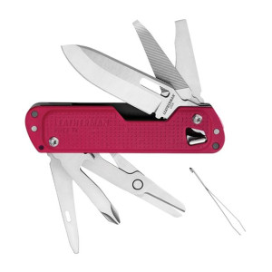 Nóż składany Leatherman Free T4 Crimson
