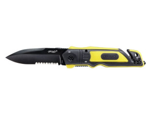 Nóż Walther ERK Emergency Rescue zółty