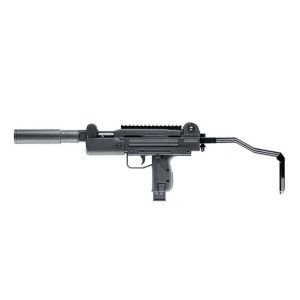 Pistolet maszynowy wiatrówka IWI Mini Uzi 4,5 mm sprężnowy