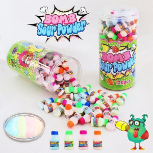Bomb Sour Powder Kwaśny Proszek Candy 120szt