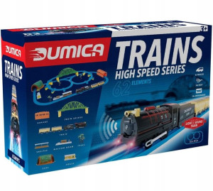 DUMICA ZESTAW Kolejka Elektryczna Mostem D3 TOMICA