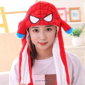 Czapka Świecąca Led Ruchome Uszy Spider Man