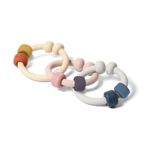 Babyono 1471 Silikonowy gryzak edukacyjny LINK