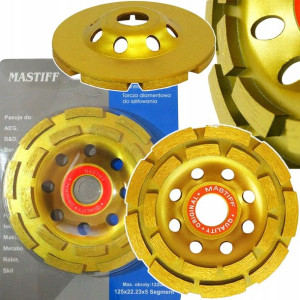 Tarcza Szlifowania Beton Garnkowa 125 22,2 Segment