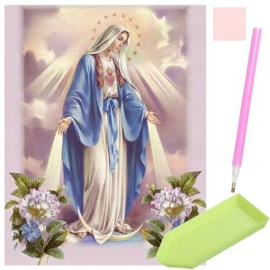 Haft Diamentowy Mozaika Matka Boska Maryja Zestaw