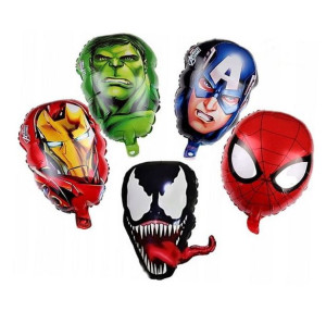 Balony Zestaw Avengers 5szt