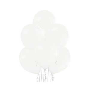 Balony Lateksowe 5" Białe 100szt