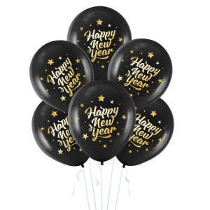 Balony Sylwester Happy New Year 100szt.