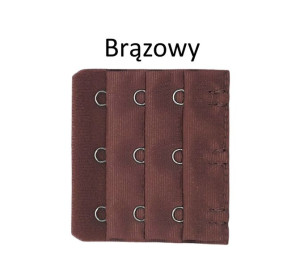 Szeroka przedłużka do stanika Model 440 Brązowy