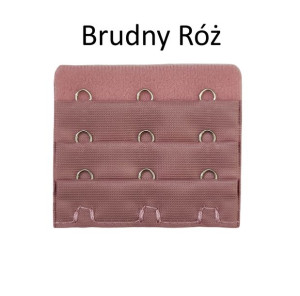 Szeroka przedłużka do stanika Model 440 Brudny róż