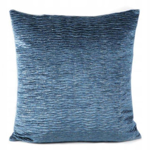 Poszewka 45x45 Dekoracyjna Welurowa Evelyne Granat