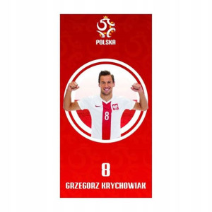 Ręcznik Kąpielowy Piłkarski PZPN Krychowiak 70x140