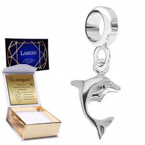 Charms + GRAWER Delfin Dolphin szczęście 925