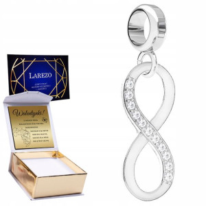 Charms + GRAWER Infinity Znak srebro 925
