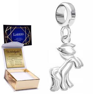 Charms + GRAWER Koń Kucyk Konik srebro 925