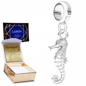 Charms + GRAWER Konik Morski srebro 925