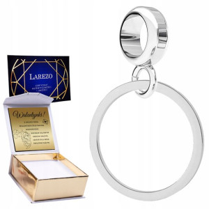 Charms + GRAWER Koło Kółko Okrąg srebro 925