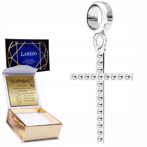 Charms + GRAWER Krzyż Krzyżyk Cross srebro 925