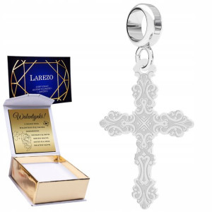 Charms + GRAWER Krzyżyk srebro 925