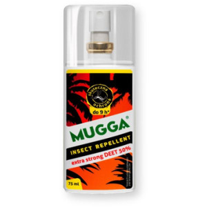 Mugga Spray 50% DEET, spray, 75 ml