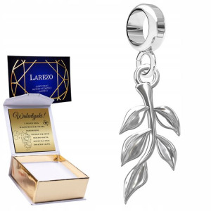 Charms + GRAWER Listek Liść Leaf srebro 925