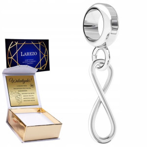 Charms + GRAWER Nieskończoność srebro 925