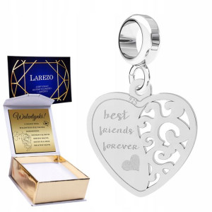 Charms + GRAWER Serce Best Friends srebro 925