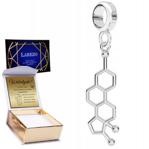 Charms + GRAWER srebro Wzór Estrogen 925