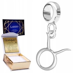 Charms + GRAWER znak zodiaku Byk srebro 925