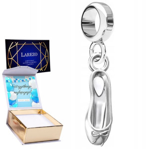 Charms + NADRUK Baletka srebro 925