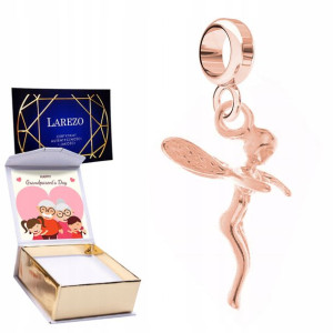 Charms + NADRUK Leśna Wróżka Witch różowe 925