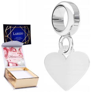 Charms + NADRUK Mini Serce srebro 925
