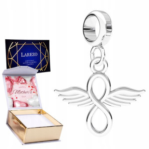 Charms + NADRUK Nieskończoność srebro 925