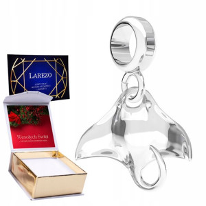 Charms + NADRUK Płaszczka srebro 925
