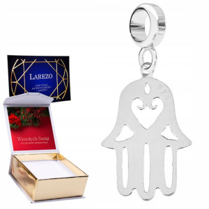 Charms + NADRUK Ręka Opatrzności srebro 925