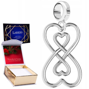 Charms + NADRUK srebro Nieskończoność 925
