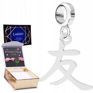Charms + NADRUK Znak Przyjaźni srebro 925