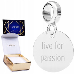 Charms Live for Passion srebro 925