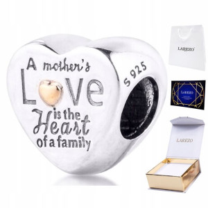 Charms Mama miłość Serce Love srebro 925